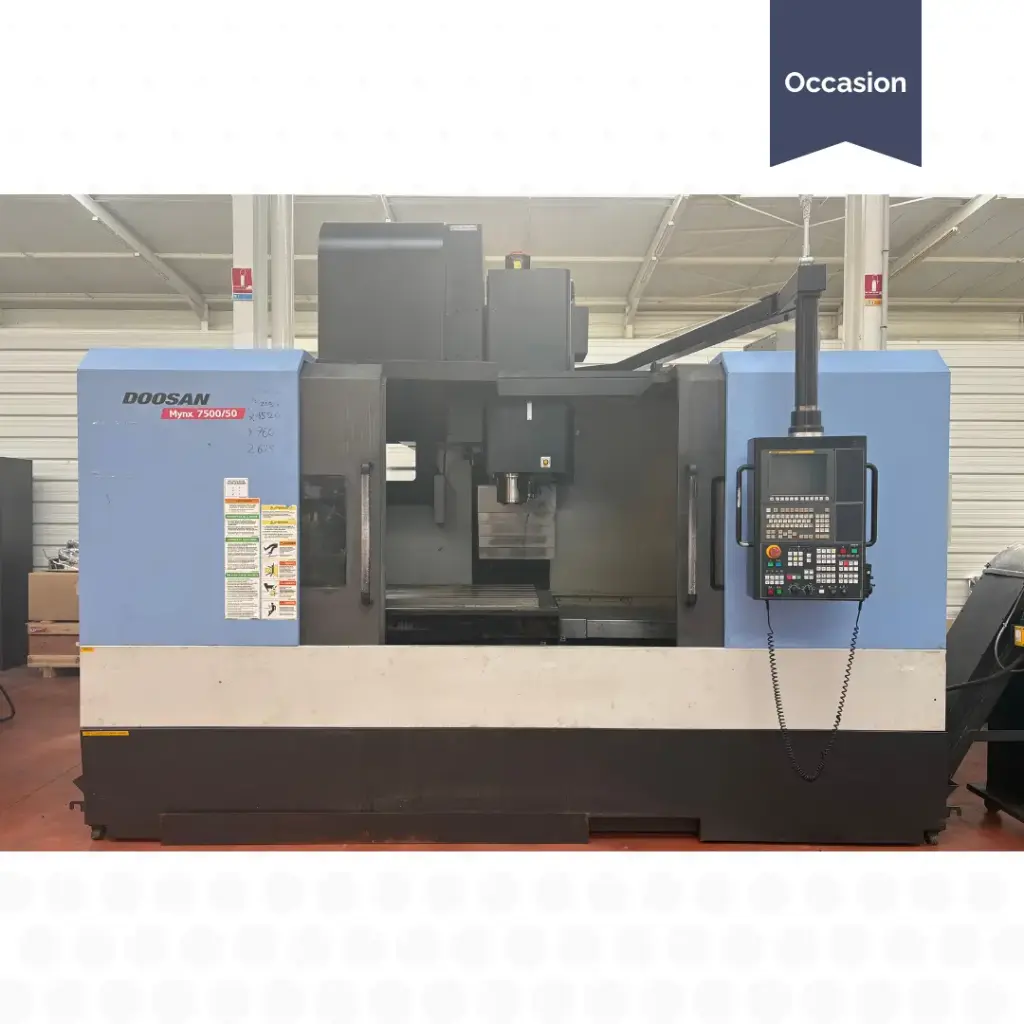 DOOSAN VERTICAL MACHINING CENTER TYPE MYNX 7500/50