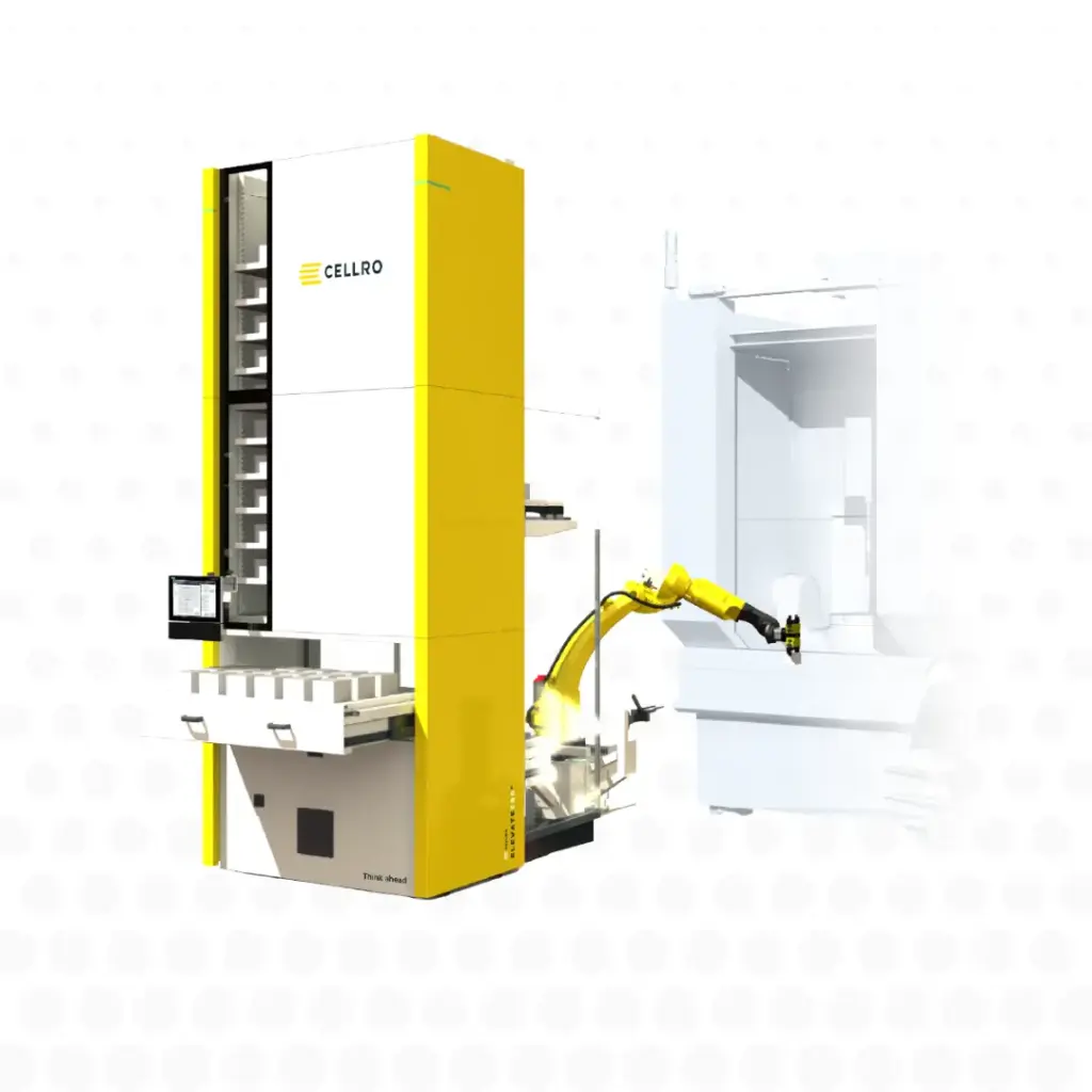 Cellro Elevate vertical automation cell