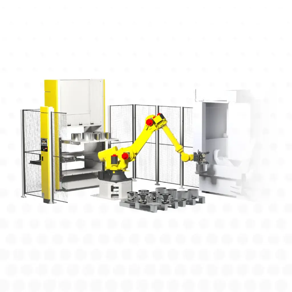 Cellro Euro-Mate CNC automation for heavy parts