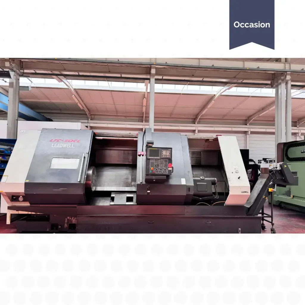 Tour CNC horizontal LEADWELL LTC 50 CL d'occasion