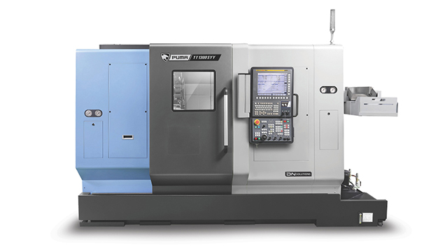 DN Solutions PUMA TT series multi-turret horizontal lathe