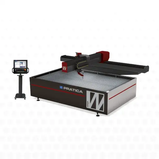 Waterjet E-PRATICA waterjet cutting table